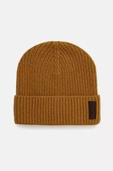 Шерстяная шапка Paul&Shark, коричневый