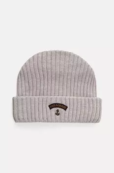 Шерстяная шапка Paul&Shark, серый