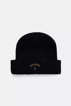 Шерстяная шапка Paul&Shark, темно-синий