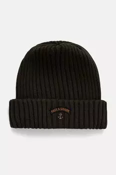 Шерстяная шапка Paul&Shark, зеленый