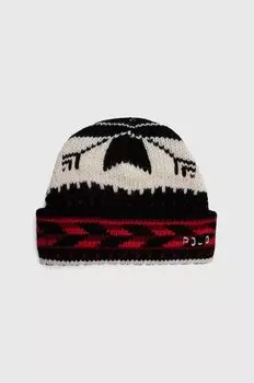 Шерстяная шапка Polo Ralph Lauren, мультиколор