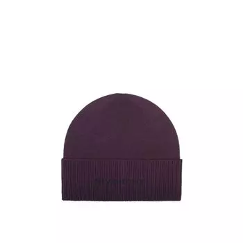 Шерстяная шапка с логотипом Givenchy, фиолетовый