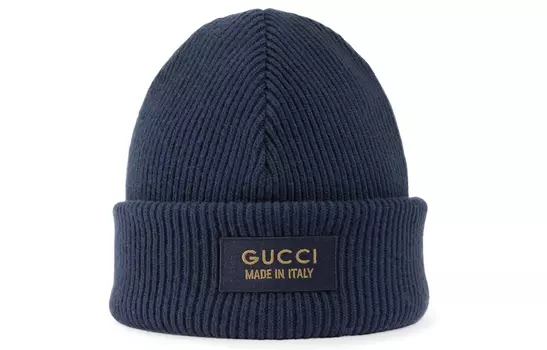 Шерстяная шапка с логотипом GUCCI