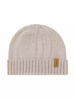 Шерстяная шапка с логотипом Il Trenino, бежевый