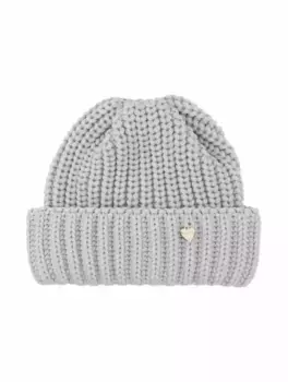 Шерстяная шапка с логотипом Il Trenino, серый