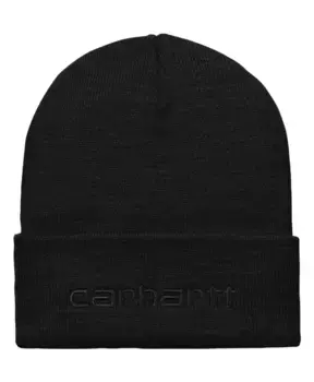 Шерстяная шапка с надписью Carhartt Wip, черный