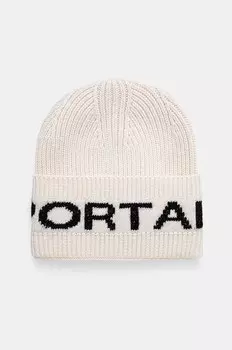 Шерстяная шапка Sportalm, бежевый