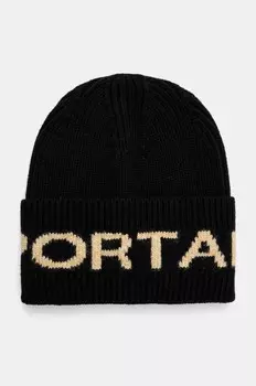 Шерстяная шапка Sportalm, черный