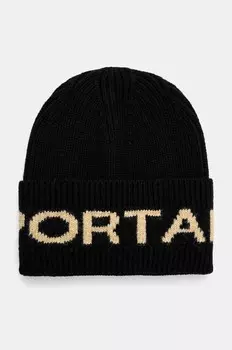 Шерстяная шапка Sportalm, черный