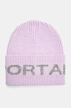 Шерстяная шапка Sportalm, фиолетовый