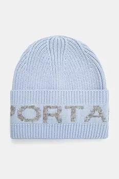 Шерстяная шапка Sportalm, синий