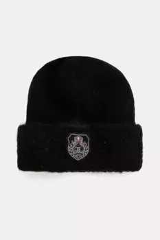 Шерстяная шапка The Kooples, черный