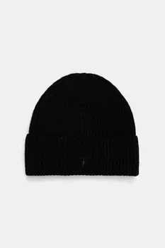 Шерстяная шапка Trussardi, черный