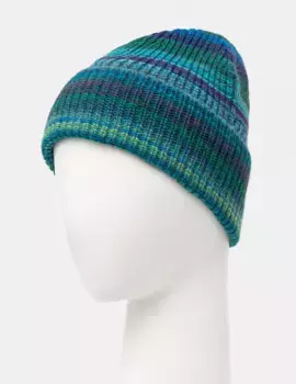 Шерстяная шапка United Colors of Benetton, бирюзовый