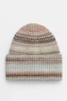 Шерстяная шапка United Colors of Benetton, серый