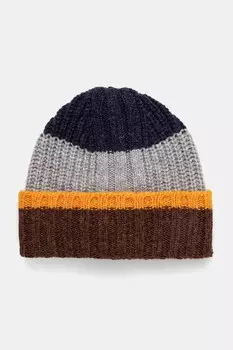 Шерстяная шапка United Colors Of Benetton, серый