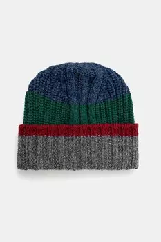 Шерстяная шапка United Colors Of Benetton, серый