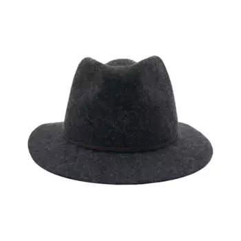 Шерстяная шапка в форме эллипса Max Mara, черный