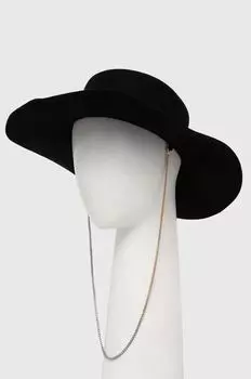 Шерстяная Шляпа AllSaints, черный