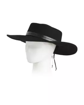 Шерстяная шляпа-каноте для телескопа San Diego Hat, черный