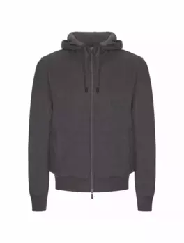 Шерстяная спортивная кофта Capobianco, серый