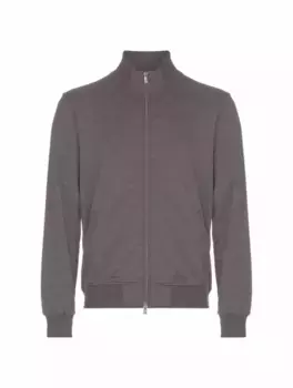 Шерстяная спортивная кофта Capobianco, серый