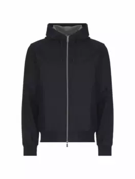 Шерстяная спортивная кофта Capobianco, тёмно-синий