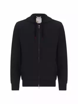 Шерстяная спортивная кофта Marco Pescarolo, тёмно-синий