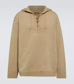 Шерстяная толстовка Undercover, бежевый
