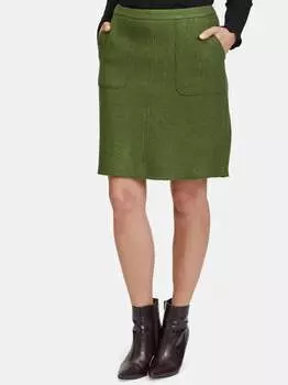 Шерстяная юбка Betty Barclay, зеленый