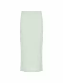 Шерстяная юбка-карандаш Allude, зелёный