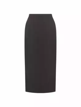 Шерстяная юбка-карандаш Dolce&Gabbana, черный