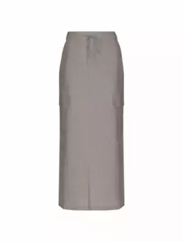 Шерстяная юбка карго Panicale, серый