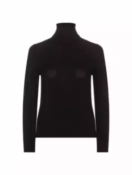 Шерстяная водолазка Allude, черный