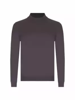 Шерстяная водолазка Fedeli, серый