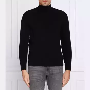 Шерстяная водолазка Fernan Boss, черный