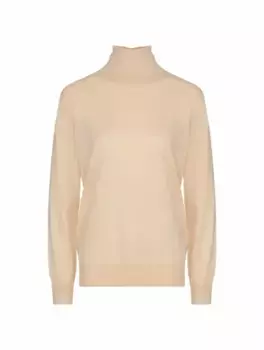 Шерстяная водолазка Jil Sander, бежевый