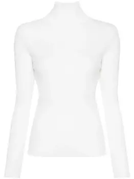 Шерстяная водолазка P.A.R.O.S.H., белый