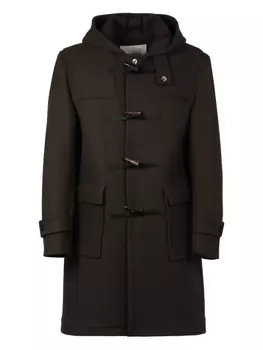 Шерстяное дафлкот Mackintosh, коричневый