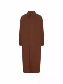 Шерстяное пальто A.P.C., коричневый