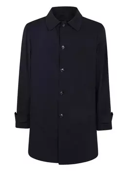 Шерстяное пальто Barba, синий