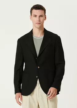 Шерстяное пальто Brunello Cucinelli, черный