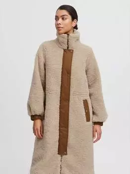 Шерстяное пальто bycanto B.Young, бежевый
