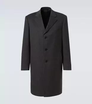 Шерстяное пальто Canali