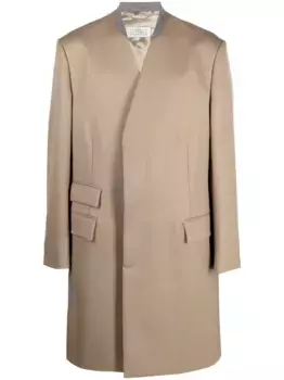 Шерстяное пальто Cavalry MAISON MARGIELA, нейтральный