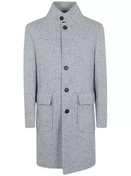 Шерстяное пальто Eleventy, серый