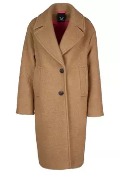 Шерстяное пальто Fuchs Schmitt Between-Seasons Coat, коричневый