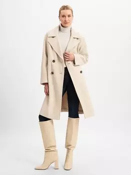 Шерстяное пальто Fuchs Schmitt, желтый