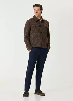 Шерстяное пальто Harris Wharf London, коричневый