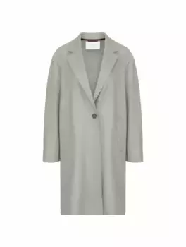 Шерстяное пальто Harris Wharf London, зелёный